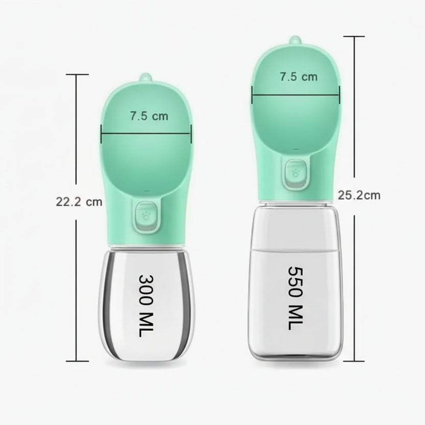 alt="Gourde chien étanche matériau durable sans fuite"