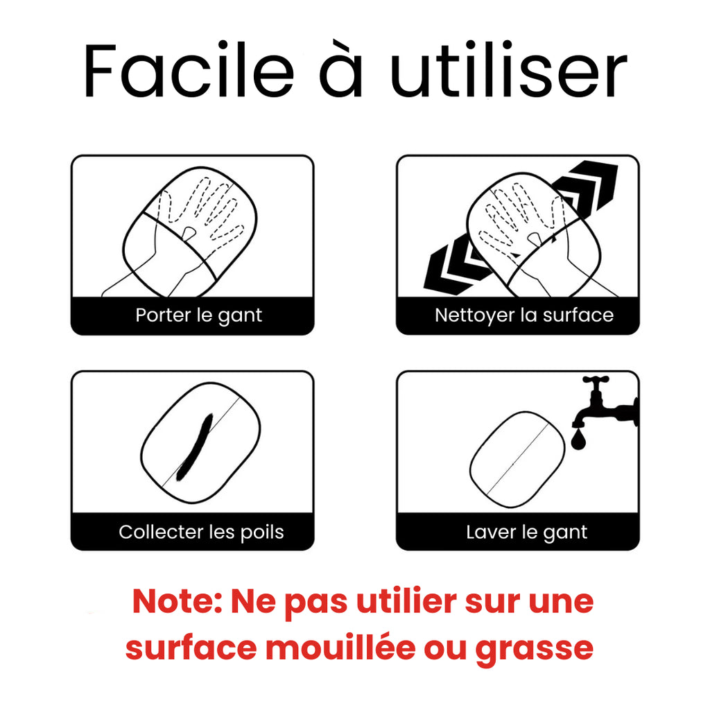 alt="Détail poils de la brosse pour chien et chat"