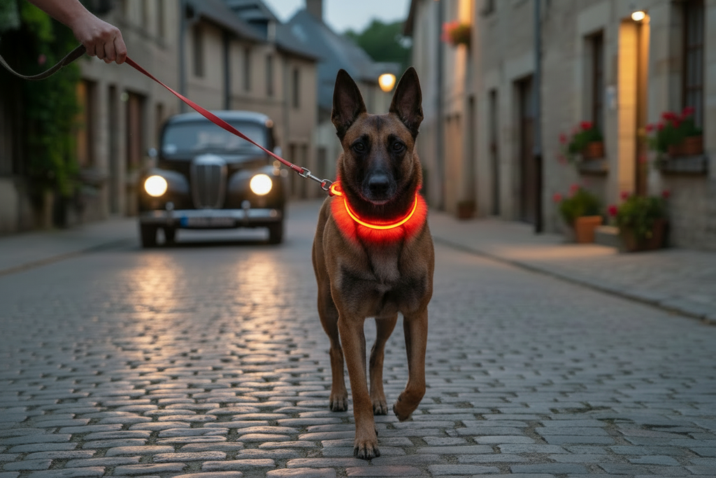 COLLIER LED LUMINEUX