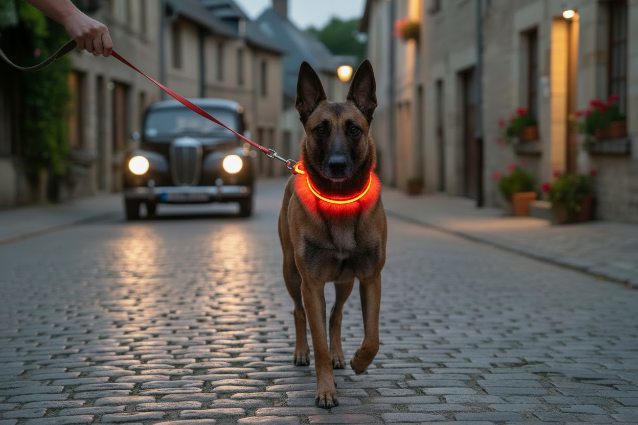 COLLIER LED LUMINEUX